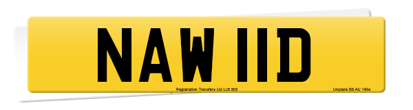 Registration number NAW 11D